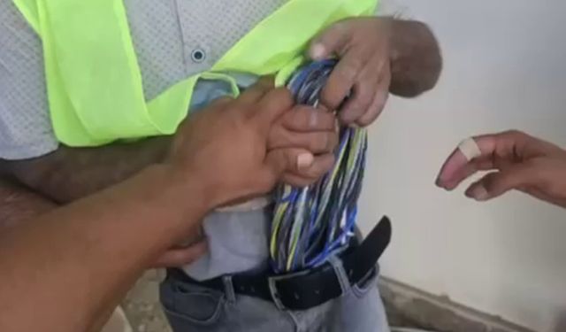 Hatay'da filmleri aratmayan olay! İşçi gibi girdi, suçüstü yakalandı