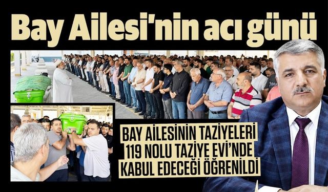 Gaziantep iş dünyası acı gününde Bay Ailesi’ni yalnız bırakmadı! Dualarla uğurlandı