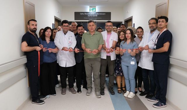 Gaziantep Şehir Hastanesi'nde uyku bozuklukları laboratuvarı hizmete açıldı