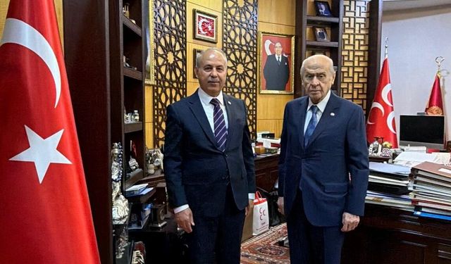 MHP Gaziantep İl Başkanı Kılıç’tan Bahçeli’ye ziyaret! Gaziantep raporu sunuldu