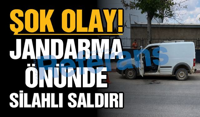 Gaziantep’te jandarma önünde silahlı saldırı!