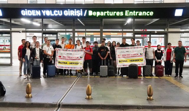 Gaziantep'te LGS ve YKS’de başarılı olan öğrencilere Bosna-Hersek gezisi ödülü