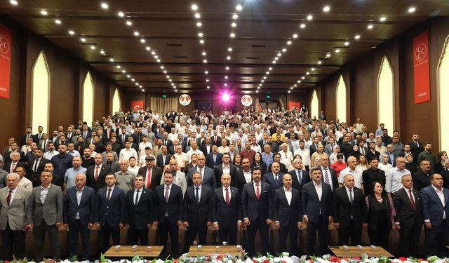 MHP Gaziantep'te ilçe kongre maratonu tamamlandı...