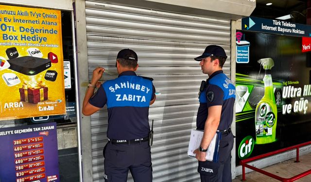 Gaziantep’te halk sağlığını hiçe sayanlara geçit yok! Zincir market mühürlendi