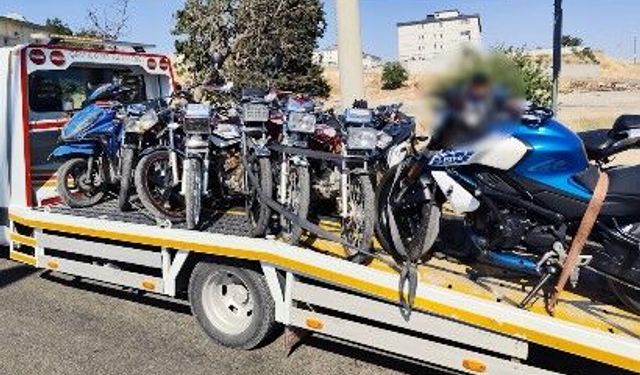 Gaziantep’te motosiklet sürücülerine milyonlarca lira ceza!