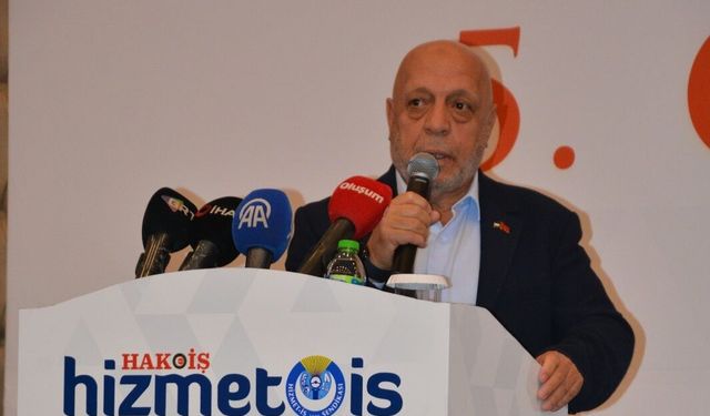 HAK-İŞ Genel Başkanı Arslan Gaziantep’te konuştu! Gaziantep’te daha güçlü olmalıyız