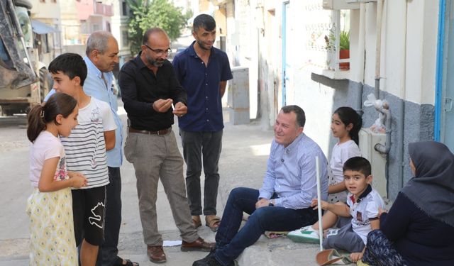 Başkan Doğan, vatandaşlarla bir araya geldi! Projeler hakkında istişarede bulundu