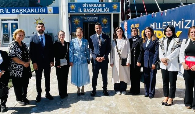 Gaziantep Milletvekili Bakbak'tan Diyarbakır'da kritik temaslar