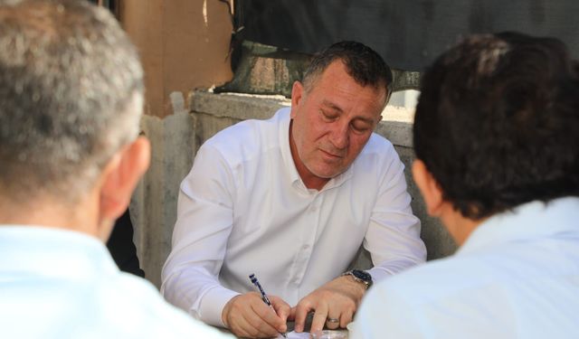 Gaziantepli vatandaşların taleplerini sahada dinledi