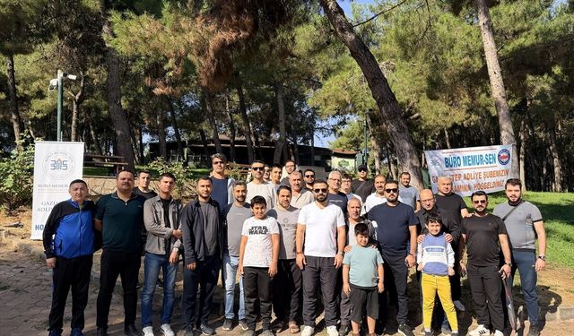 Gaziantep'te adliye çalışanları kamp etkinliğinde bir araya geldi!