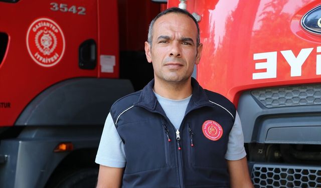 Gaziantep'te babasının izinden gitti, 17 yıldır can ve mal kurtarıyor