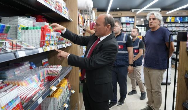 Gaziantep'te kırtasiyelere 'fahiş fiyat' denetimi! 18 bin ürün denetlendi