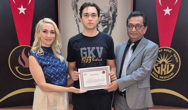 GKV’li öğrenciden bilim dünyasına katkı