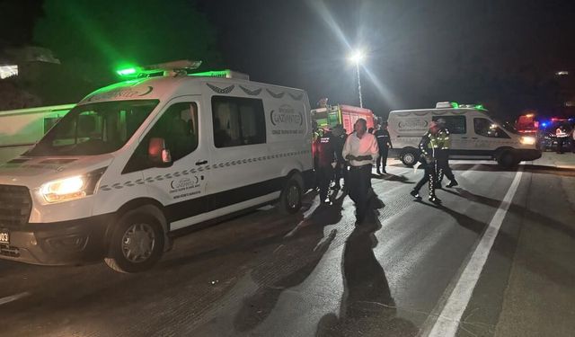 Gaziantep'te acı gece 7 kişinin cenazeleri morga kaldırıldı