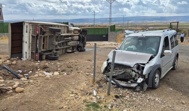 Gaziantep'te trafik kazası: 2'si ağır 5 Yaralı!