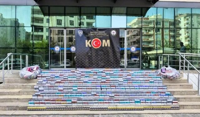 Gaziantep’in komşu ilinde kaçakçılara geçit yok! Kaçak tütün ve sigara ele geçirildi