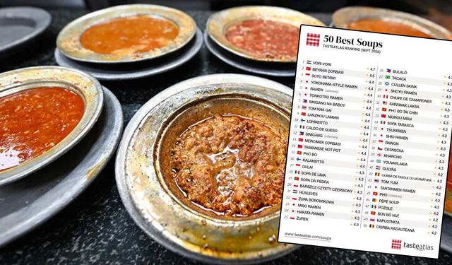 TasteAtlas’ın listesine ‘Beyran’ damgası! Gaziantep zirvenin ortağı oldu…