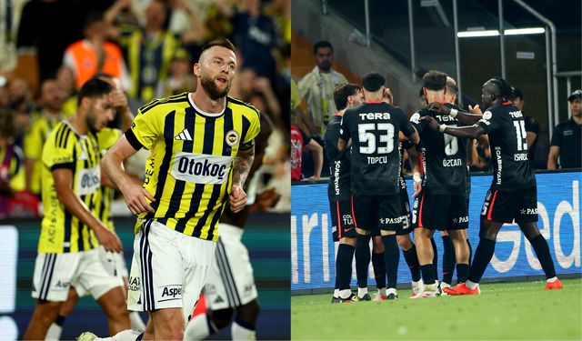 Fenerbahçe derbisinde kazanan Beşiktaş