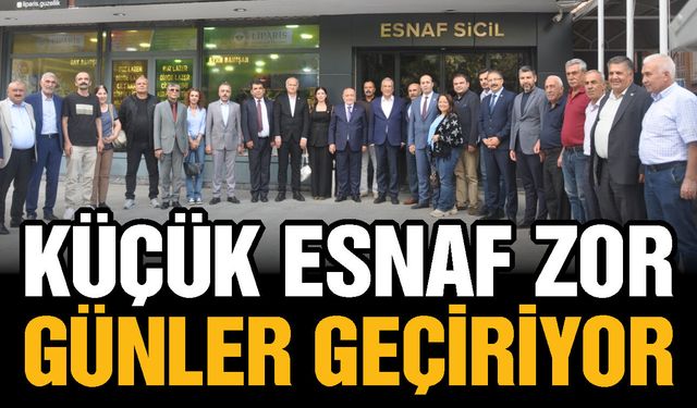 Nesanır’dan Ünal Akdoğan’a ziyaret! Esnafın sorunları masada