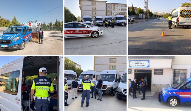 Gaziantep’te okullarda jandarmadan yoğun güvenlik tedbirleri