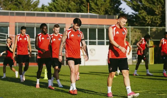 Gaziantep FK’da yeni transferler antrenmana çıktı