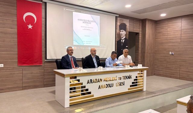 Araban'da değerlendirme toplantısı