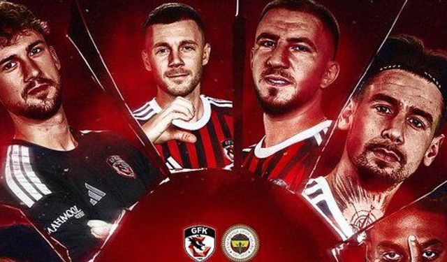 Gaziantep FK- Fenerbahçe maçı ilk 11'i belli oldu!