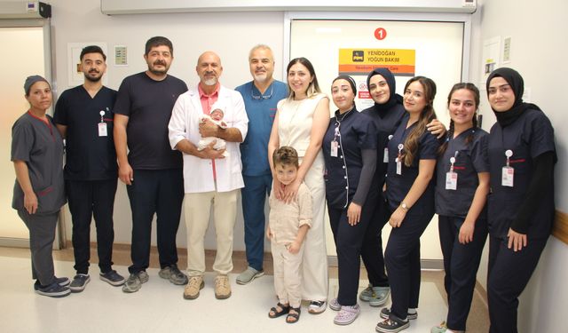 Gaziantep’te 144 günlük yaşam mücadelesinin ardından sağlığına kavuştu