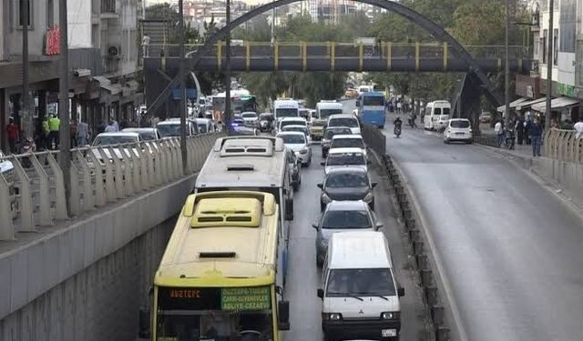 Gaziantep’te Ağustos ayında 3 bin 89 araç trafikten men edildi