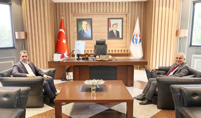 Milletvekili Bozgeyik’ten Rektör Doğan’a ziyaret
