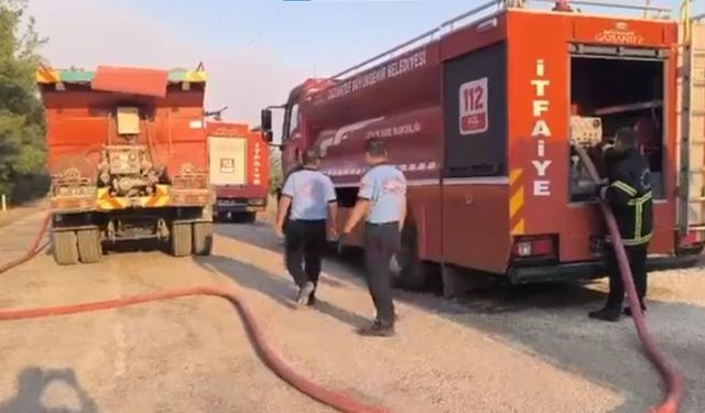 Adana’da orman yangını sürüyor! Gaziantep Büyükşehir ekipleri seferber oldu