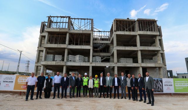 Gaziantep Büyükşehir Belediye Başkanı Şahin’den Karkamış’ta inceleme!