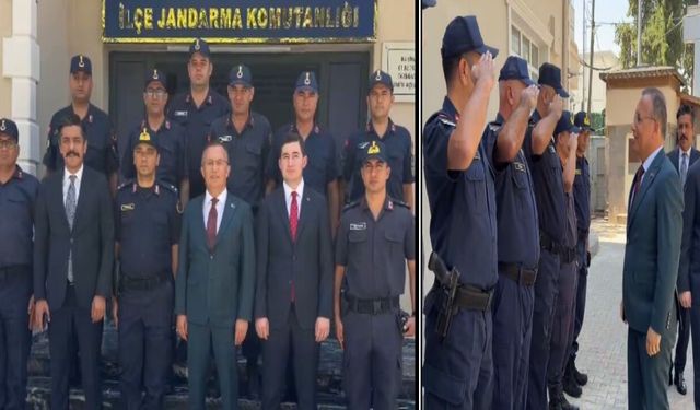 Gaziantep Valisi Çeber’den dikkat çeken ziyaret! Oğuzeli’nde asayiş berkemal