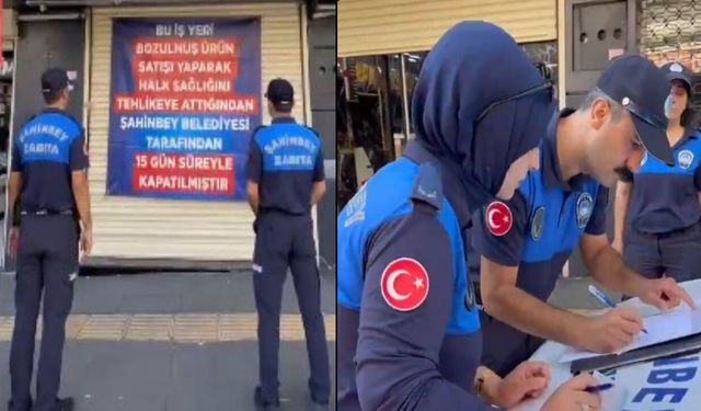 Gaziantep’te şok denetim! O işletme kapatıldı…