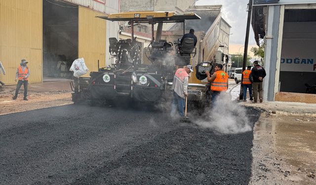 KÜSGET’te yollar yenileniyor