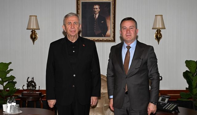 Başkan Doğan’dan Mansur Yavaş’a ziyaret! Çalışmalar ele alındı…