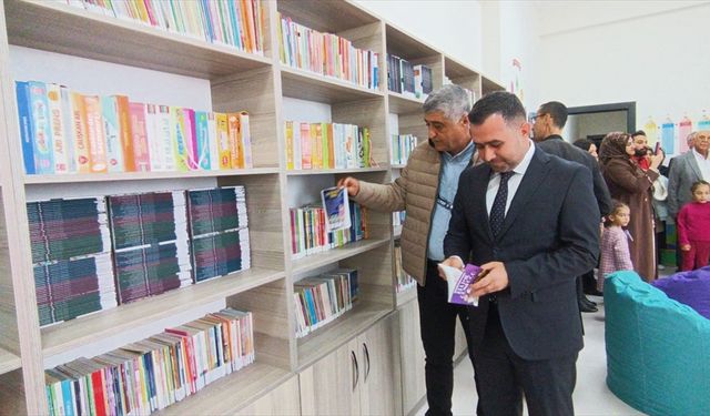 Gaziantep'te 5 bin kitaplı çocuk kütüphanesi açıldı