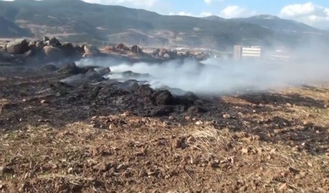 Gaziantep’te korkutan yangın! Vatandaşlar müdahale etti…