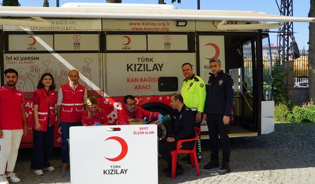 Gaziantep’te alkışlar emniyet personeline