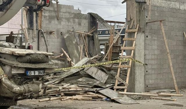 Gaziantep'te beton dökümü faciası! Ahşap kalıp çöktü: 3 işçi enkaz altında kaldı…