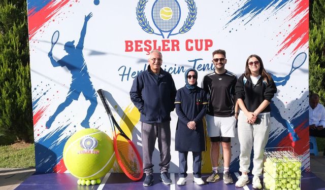 Gaziantep’te Beşler Cup Tenis Turnuvası başladı!