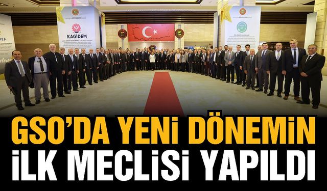 Gaziantep Sanayi Odası’nda yeni dönemin ilk meclisi yapıldı