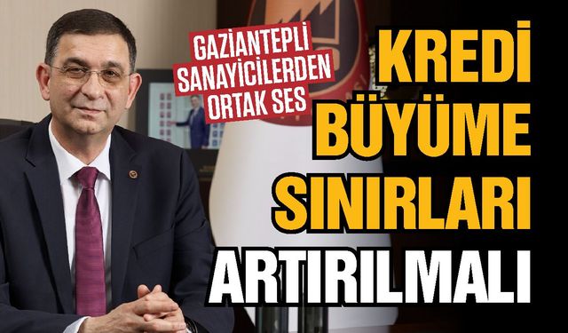 Gaziantepli sanayicilerden ortak ses! Kredi büyüme sınırları artırılmalı