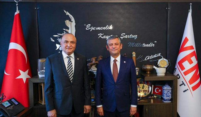 Gaziantep Milletvekili Meriç’ten Özel’e ziyaret! Gaziantep’i konuştular…