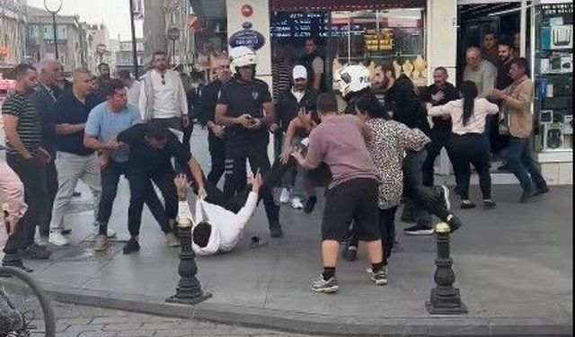 Gaziantep’te tekme ve yumruklar havada uçuştu!