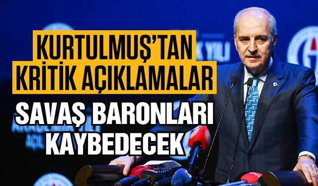Kurtulmuş’tan Gaziantep’ten kritik açıklamalar! Savaş baronları kaybedecek