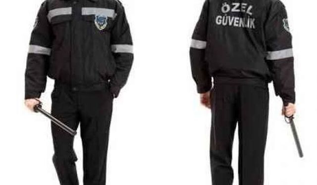 ÖZEL GÜVENLİK KIYAFETİ SATIN ALINACAKTIR