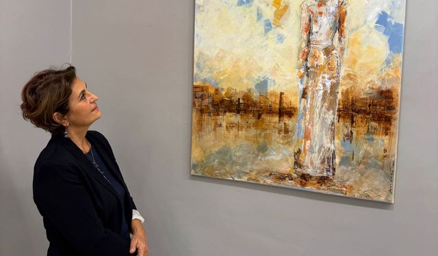 Ressam Ayla Erdoğ Çetin, SANKO Sanat Galerisi’nde sergi açtı