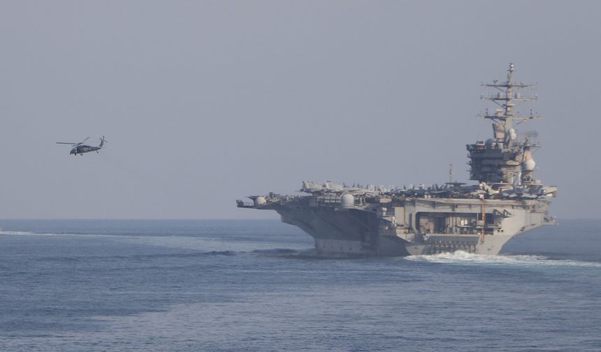 ABD uçak gemisi Basra Körfezi'ne girdi