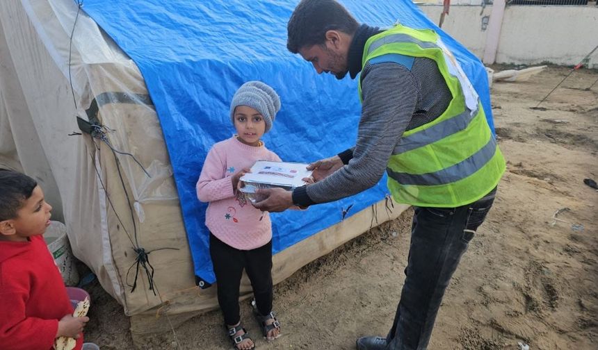 İmkander Gazze Ve Suriye’deki Mazlumları Yalnız Bırakmıyor